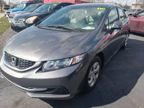 2013 Honda Civic for sale at MIDWESTERN AUTO SALES        "The Used Car Center" in Middletown OH