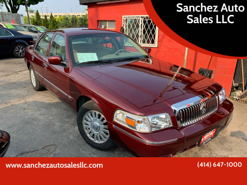 2006 Mercury Grand Marquis for sale at Sanchez Auto Sales LLC in Milwaukee WI