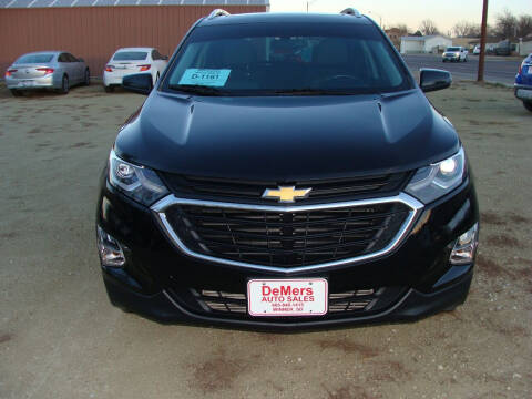 2018 Chevrolet Equinox for sale at DeMers Auto Sales in Winner SD