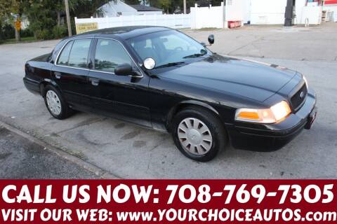 2008 Ford Crown Victoria for sale at Your Choice Autos in Posen IL