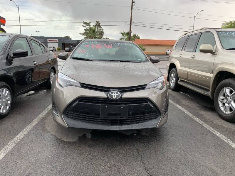 2019 Toyota Corolla for sale at CASH OR PAYMENTS AUTO SALES in Las Vegas NV