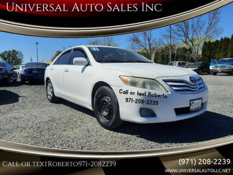 2011 Toyota Camry for sale at Universal Auto Sales Inc in Salem OR