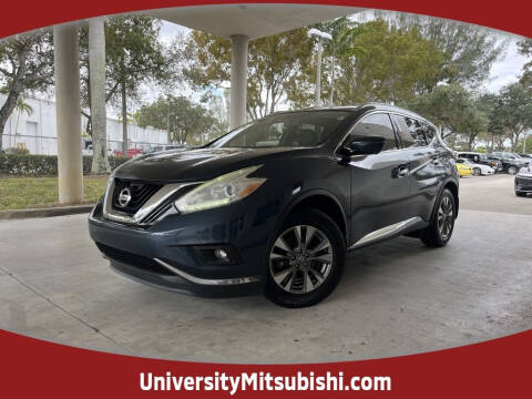 2017 Nissan Murano for sale at University Mitsubishi in Davie FL