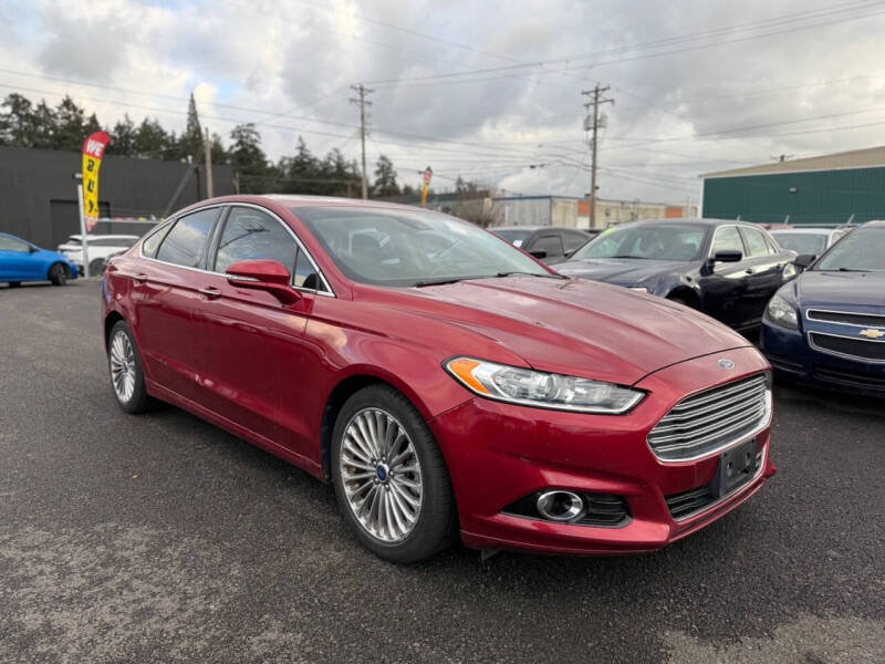 2013 Ford Fusion for sale at ALHAMADANI AUTO SALES in Tacoma WA