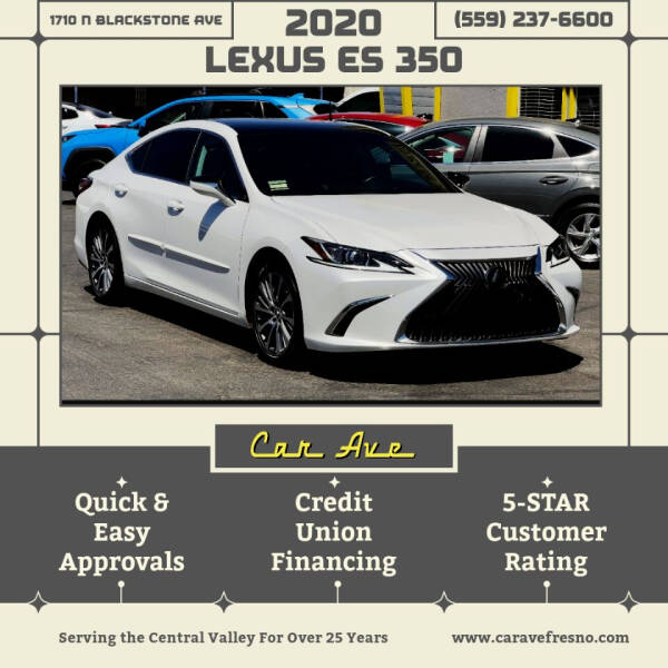 2020 Lexus ES 350 for sale at Car Ave in Fresno CA