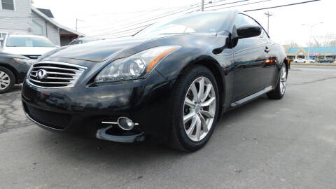 2013 Infiniti G37 Convertible for sale at Action Automotive Service LLC in Hudson NY
