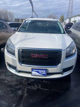 2015 GMC Acadia for sale at Performance Motor Cars in Washington Court House OH