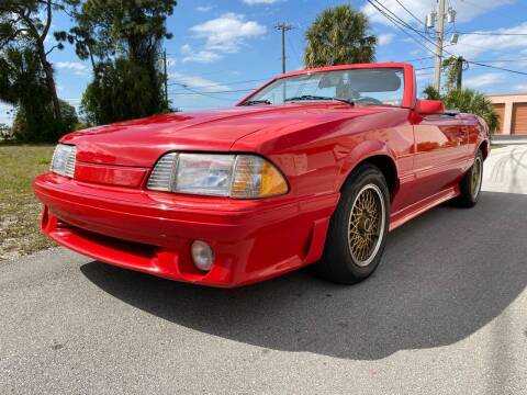 1987 Ford Mustang for sale at American Classics Autotrader LLC in Pompano Beach FL