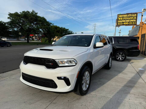 2021 Dodge Durango for sale at 3 Brothers Auto Sales Inc in Detroit MI