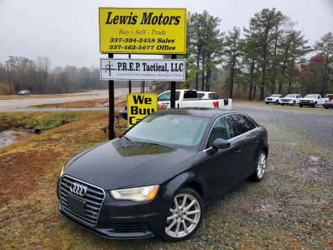 2015 Audi A3 for sale at Lewis Motors LLC in Deridder LA