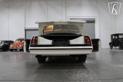 1986 Chevrolet Monte Carlo