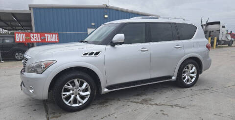 2012 Infiniti QX56 for sale at ALWAYS MOTORS in Spring TX