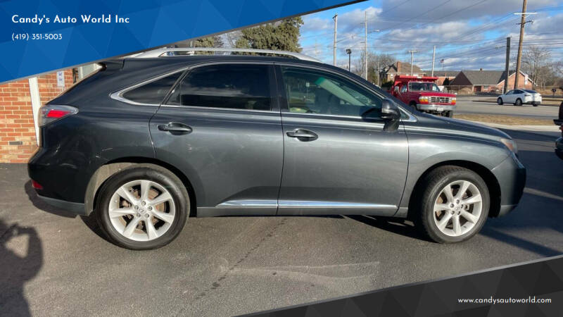 2010 Lexus RX 350 for sale at Candy's Auto World Inc in Toledo OH
