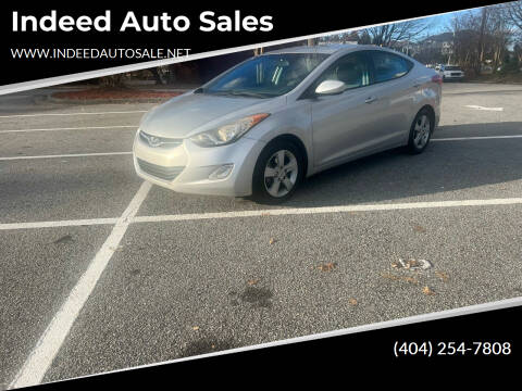 2013 Hyundai Elantra for sale at Indeed Auto Sales in Lawrenceville GA