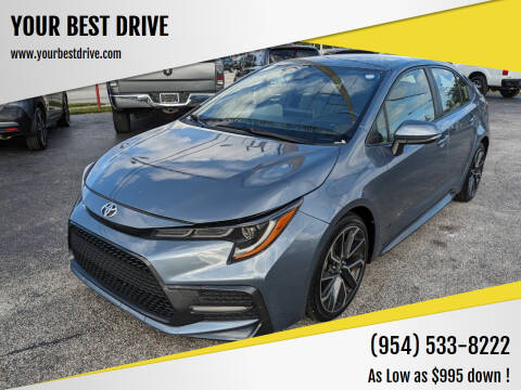 2020 Toyota Corolla for sale at YOUR BEST DRIVE in Oakland Park FL