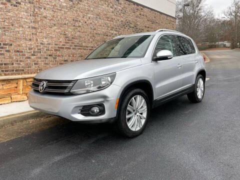 2012 Volkswagen Tiguan for sale at El Camino Auto Sales in Gainesville GA