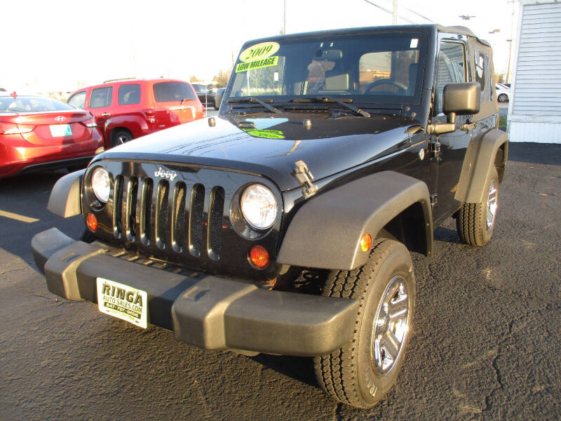 2009 Jeep Wrangler for sale at Ringa Auto Sales in Arlington Heights IL