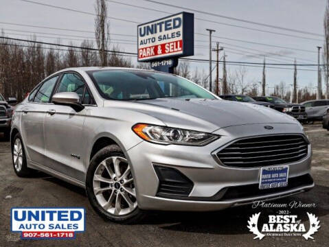 2019 Ford Fusion Hybrid for sale at United Auto Sales in Anchorage AK