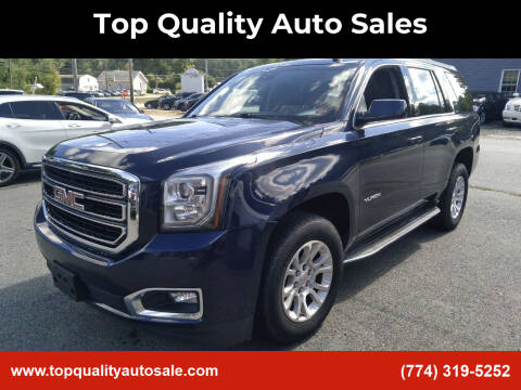 2018 GMC Yukon for sale at Top Quality Auto Sales in Westport MA