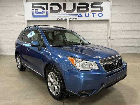 2016 Subaru Forester for sale at DUBS AUTO LLC in Clearfield UT