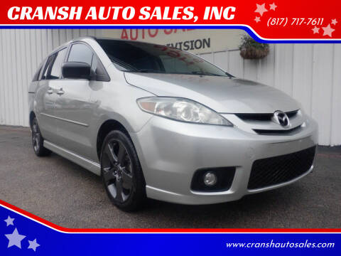 2006 Mazda MAZDA5 for sale at CRANSH AUTO SALES, INC in Arlington TX