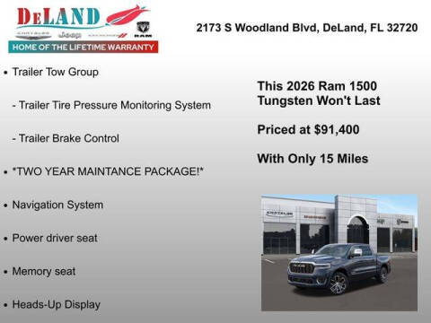 2026 RAM 1500 Tungsten