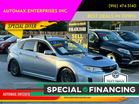 2012 Subaru Impreza for sale at AUTOMAX ENTERPRISES INC. in Roseville CA