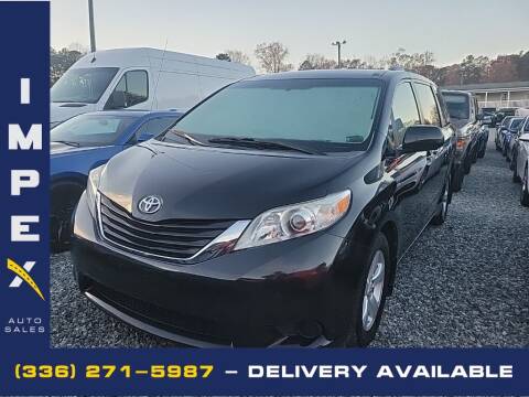 2011 Toyota Sienna for sale at Impex Auto Sales in Greensboro NC