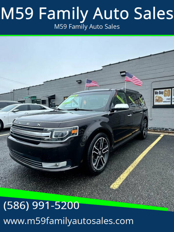 2013 Ford Flex for sale at M59 Family Auto Sales in Utica MI
