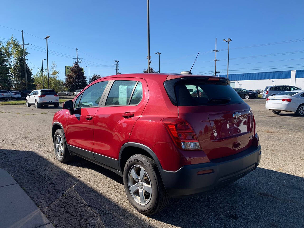 2015 Chevrolet Trax for sale at Cars On Demand LLC in Lansing, MI