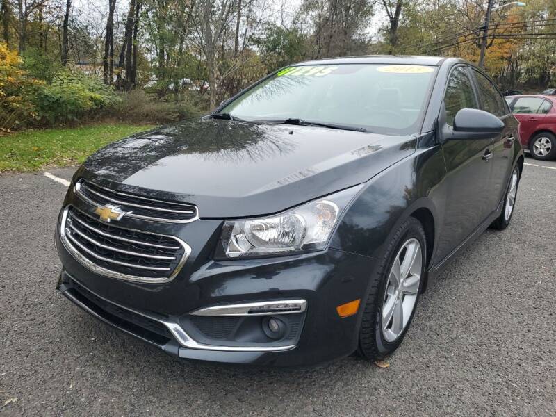 2015 Chevrolet Cruze for sale at CENTRAL AUTO GROUP in Raritan NJ