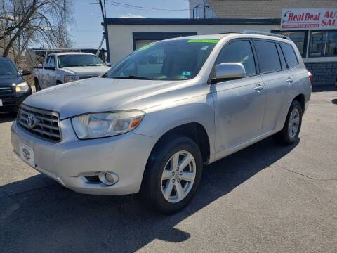 2010 Toyota Highlander for sale at Real Deal Auto Sales in Manchester NH