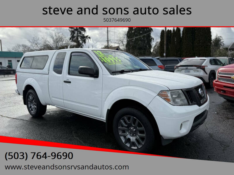 2012 Nissan Frontier for sale at steve and sons auto sales - Steve & Sons Auto Sales 2 in Portland OR