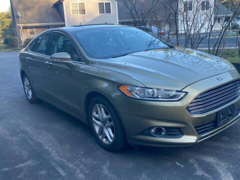 2013 Ford Fusion for sale at V & R Auto Group LLC in Wauregan CT