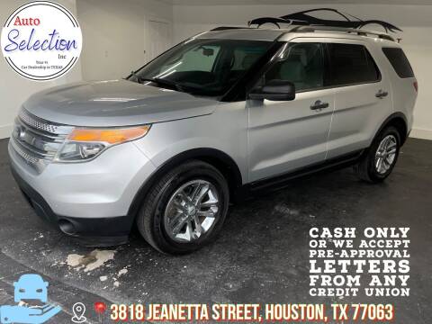 2015 Ford Explorer for sale at Auto Selection Inc. in Houston TX