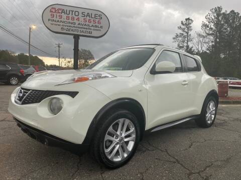 2011 Nissan JUKE for sale at CVC AUTO SALES in Durham NC