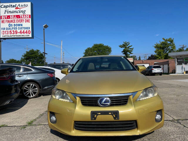 2011 Lexus CT 200h for sale at Capital Auto Financing in Redford, MI