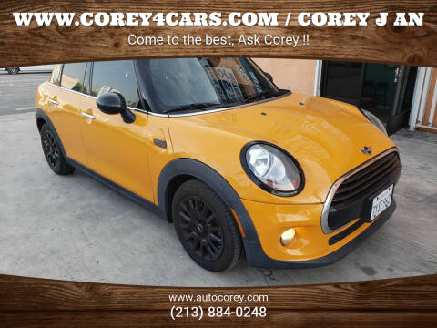 2017 MINI Hardtop 4 Door for sale at WWW.COREY4CARS.COM / COREY J AN in Los Angeles CA