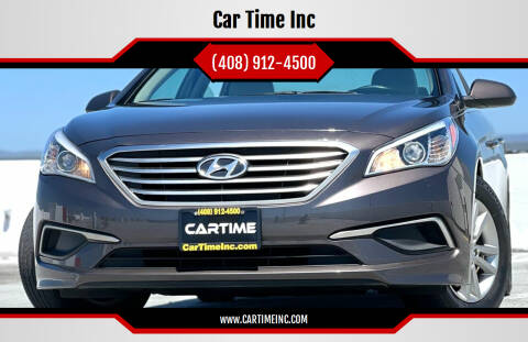 2016 Hyundai Sonata for sale at Car Time Inc in San Jose CA