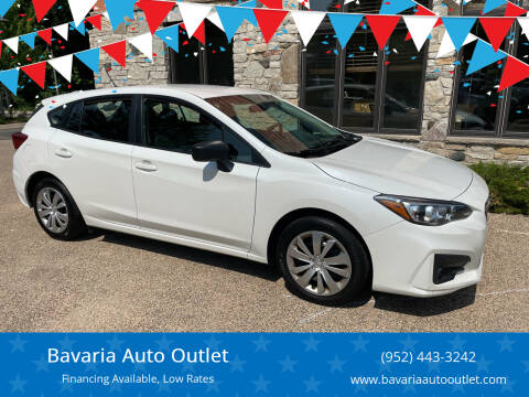 2018 Subaru Impreza for sale at Bavaria Auto Outlet in Victoria MN