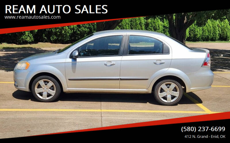 2011 Chevrolet Aveo for sale at REAM AUTO SALES in Enid OK