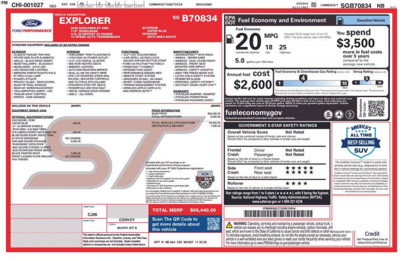 2025 Ford Explorer ST