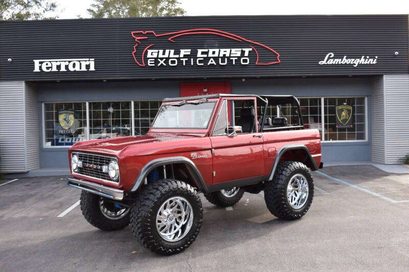 1977 Ford Bronco for sale at Gulf Coast Exotic Auto in Gulfport MS