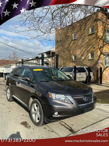 2010 Lexus RX 350 for sale at Macks Motor Sales in Chicago IL
