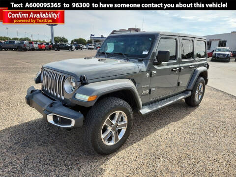 2020 Jeep Wrangler Unlimited for sale at POLLARD PRE-OWNED in Lubbock TX