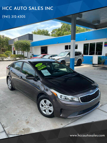 2018 Kia Forte for sale at HCC AUTO SALES INC in Sarasota FL