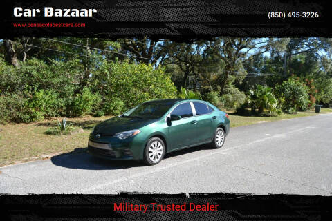 2016 Toyota Corolla for sale at Car Bazaar in Pensacola FL