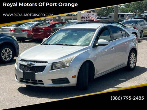 2012 Chevrolet Cruze for sale at Royal Motors of Port Orange in Port Orange FL