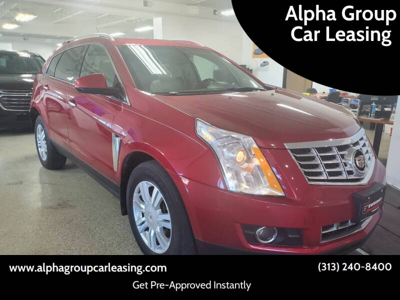 2013 Cadillac SRX for sale at Alpha Group Car Leasing in Redford MI