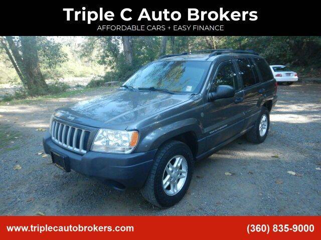 2004 Jeep Grand Cherokee for sale at Triple C Auto Brokers in Washougal WA